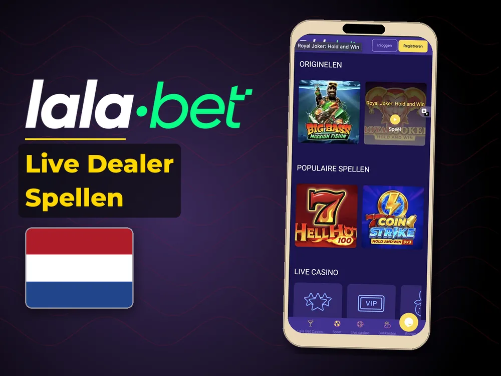 lalabet - Live Dealer Spellen