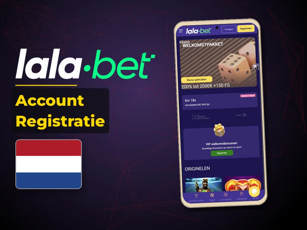 lalabet - Account Registratie