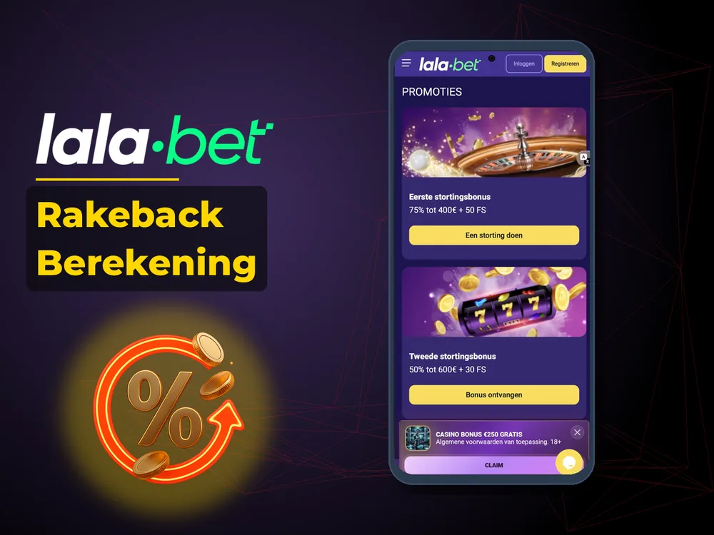 lalabet - Rakeback Berekening