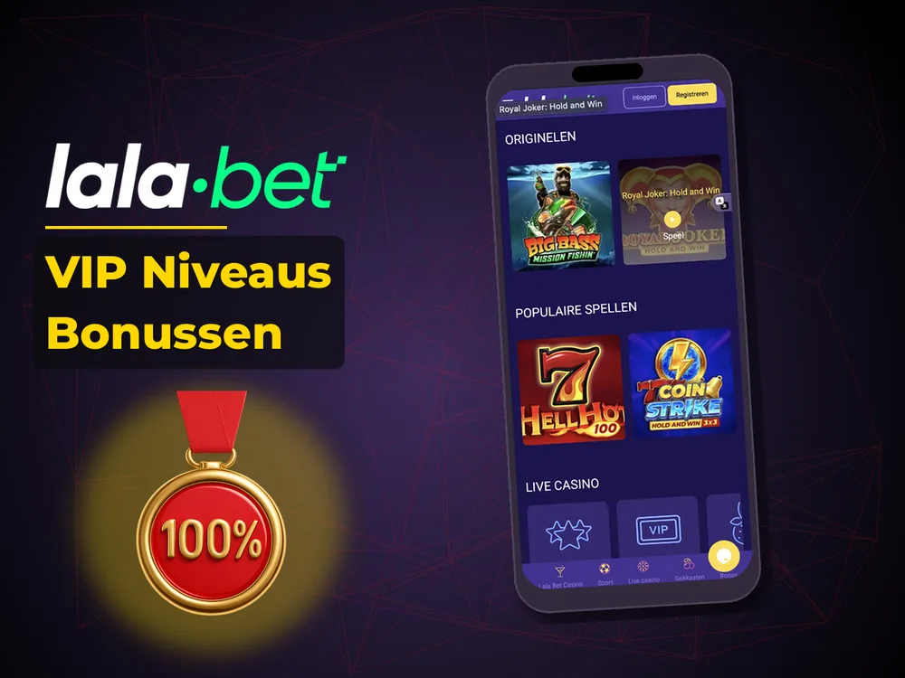lalabet - VIP Niveaus Bonussen