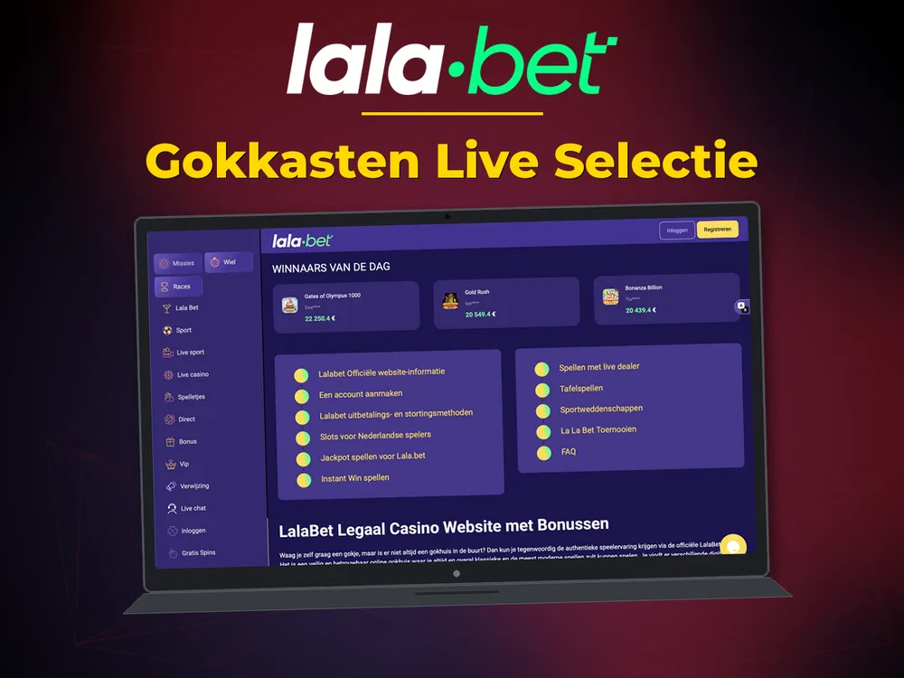 lalabet - Gokkasten Live Selectie