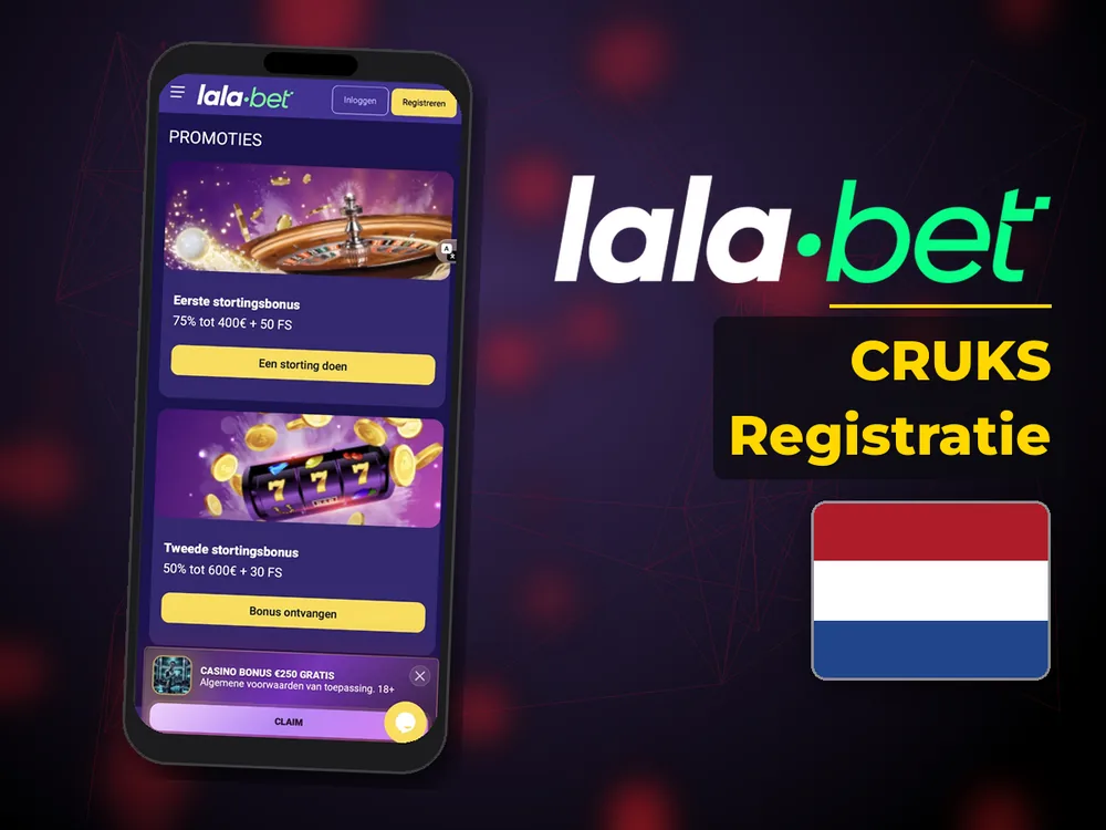 lalabet - CRUKS Registratie