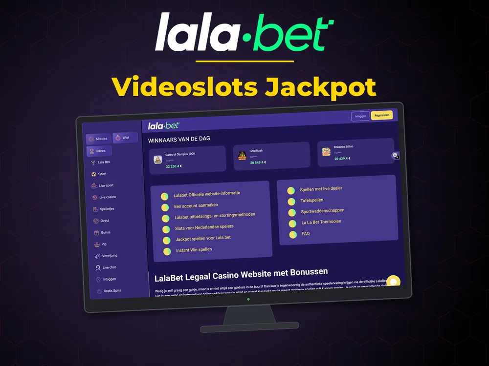 lalabet - Videoslots Jackpot