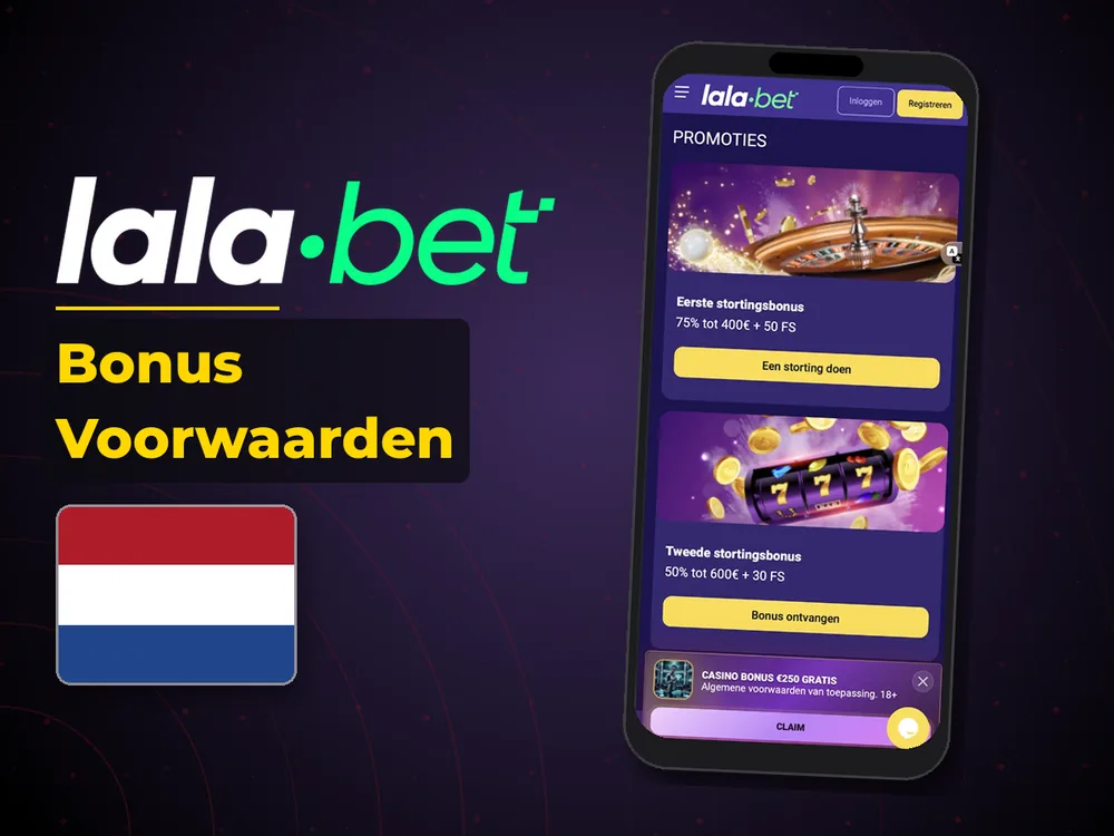 lalabet - Bonus Voorwaarden