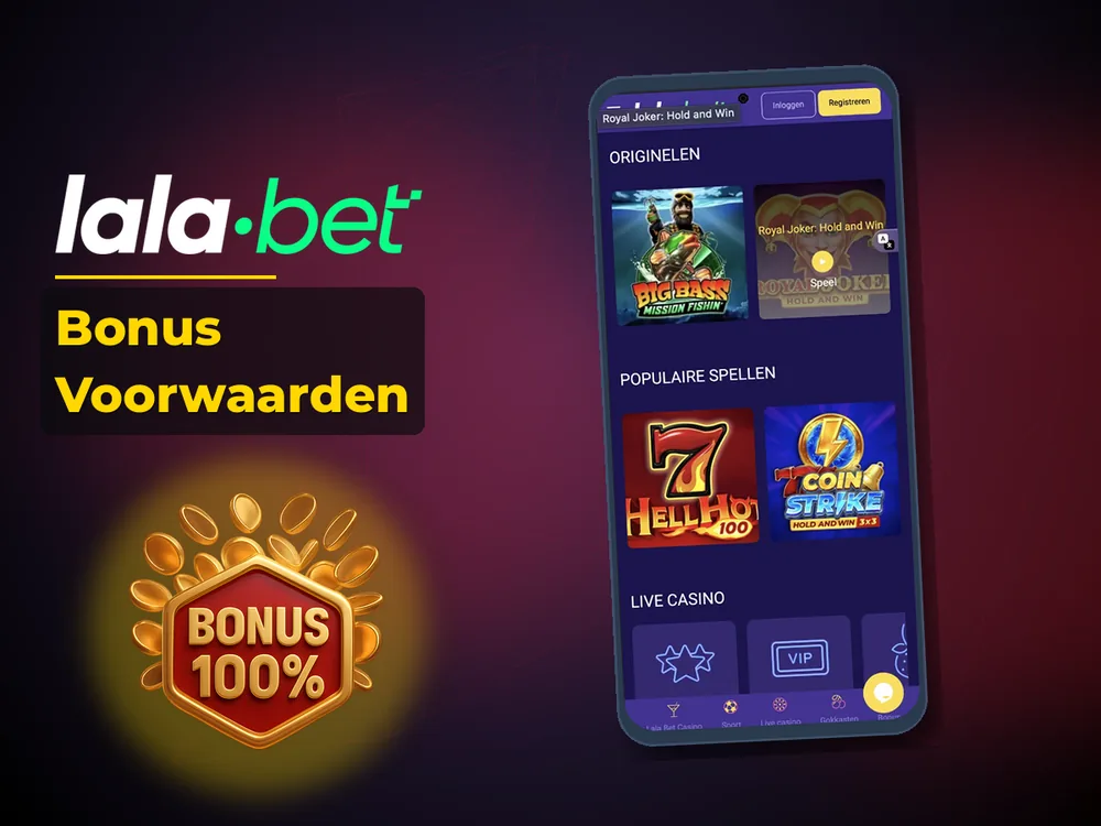 lalabet - Bonus Voorwaarden