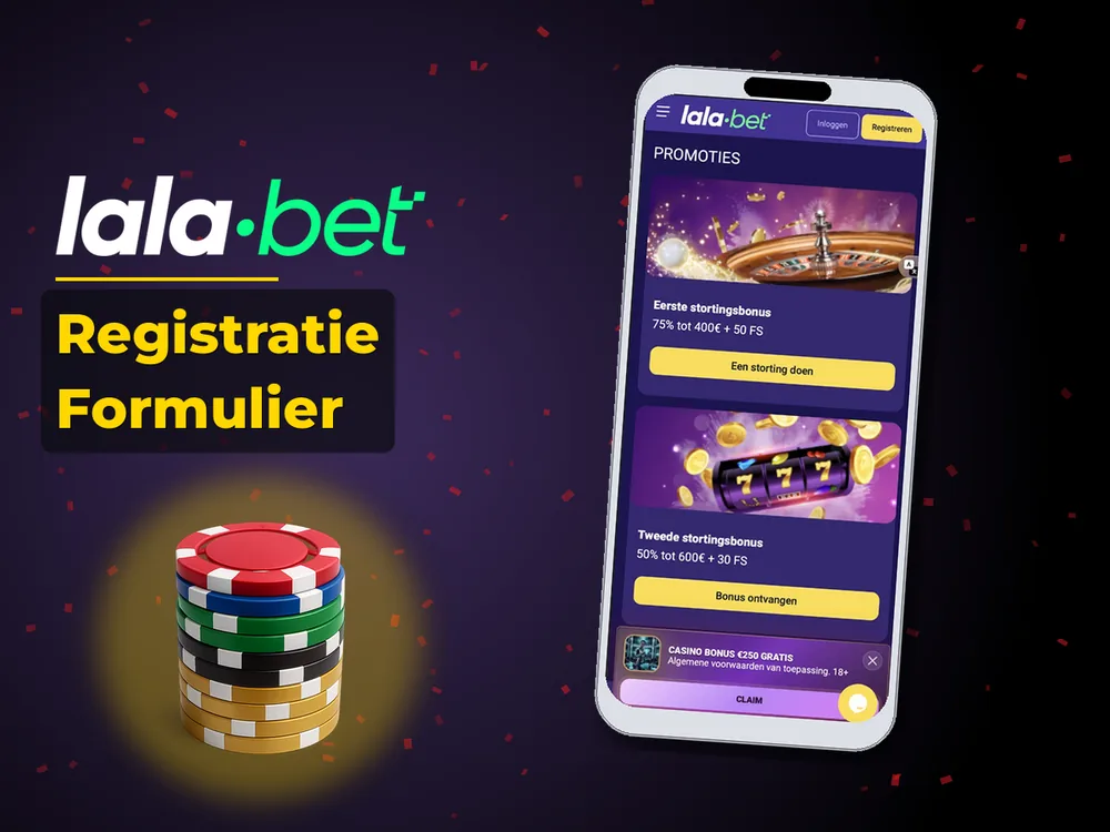 lalabet - Registratie Formulier