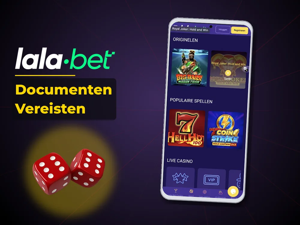 lalabet - Documenten Vereisten