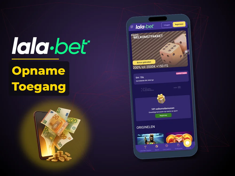 lalabet - Opname Toegang
