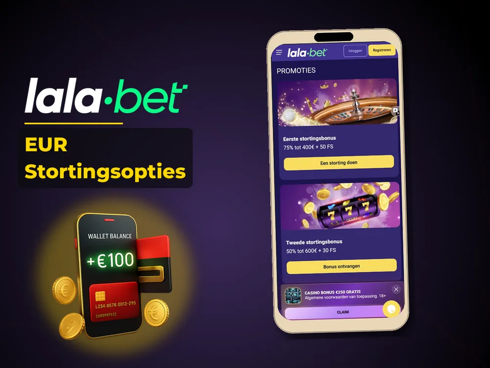 lalabet - EUR Stortingsopties
