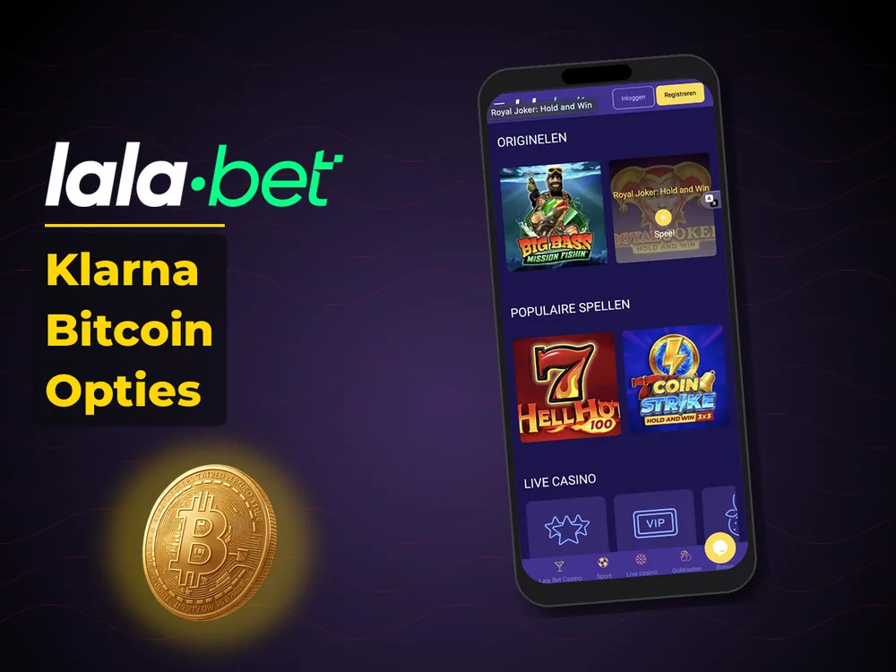 lalabet - Klarna Bitcoin Opties
