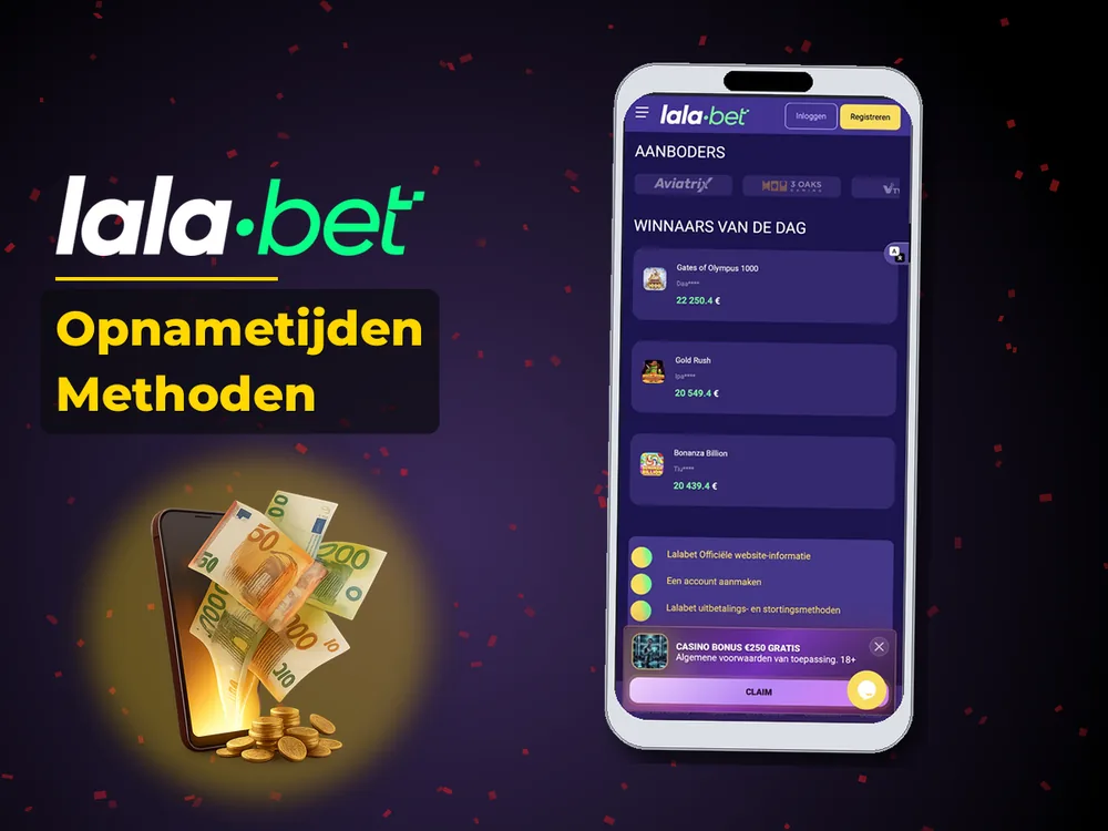 lalabet - Opnametijden Methoden