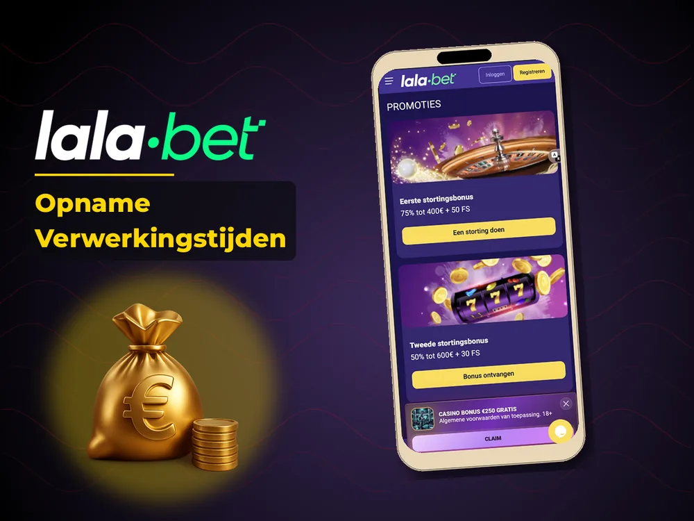 lalabet - Opname Verwerkingstijden