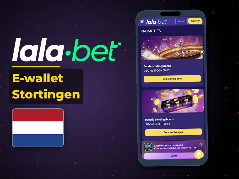 lalabet - E-wallet Stortingen