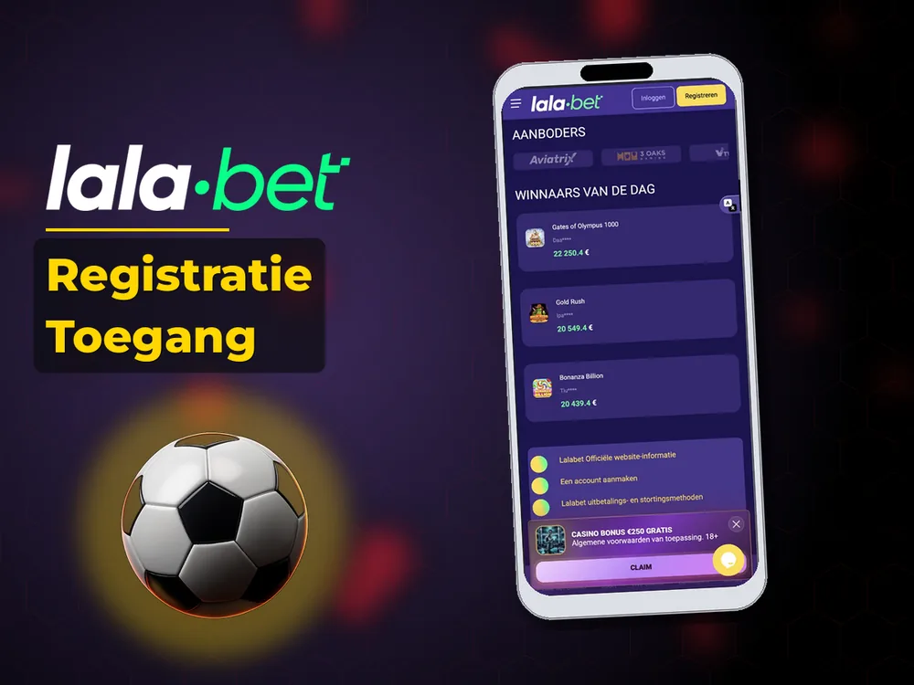 lalabet - Registratie Toegang