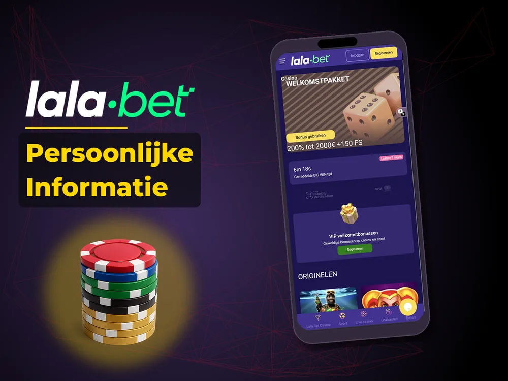 lalabet - Persoonlijke Informatie