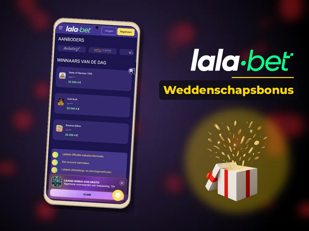 lalabet - Weddenschapsbonus