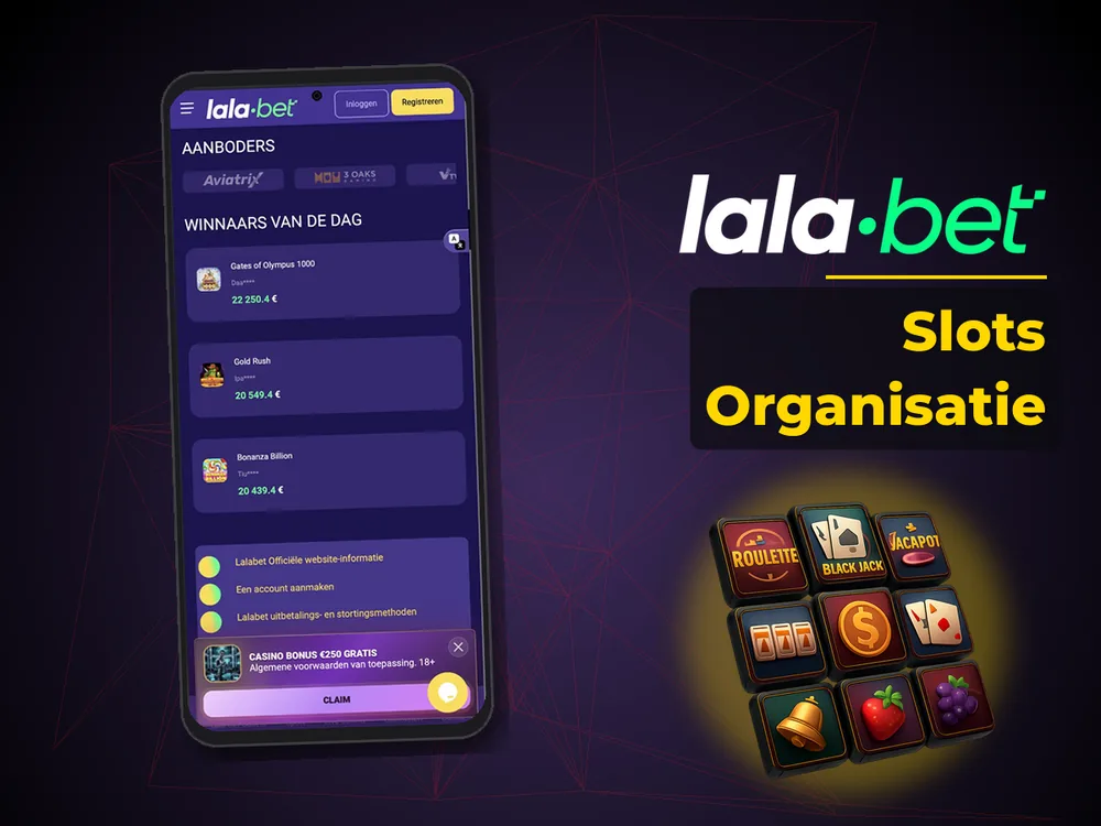 lalabet - Slots Organisatie
