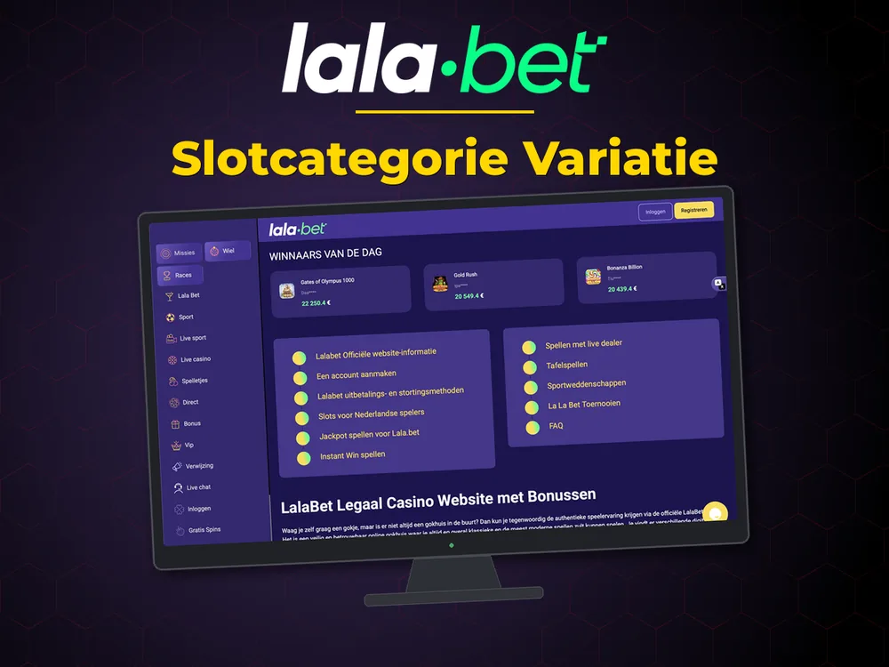 lalabet - Slotcategorie Variatie