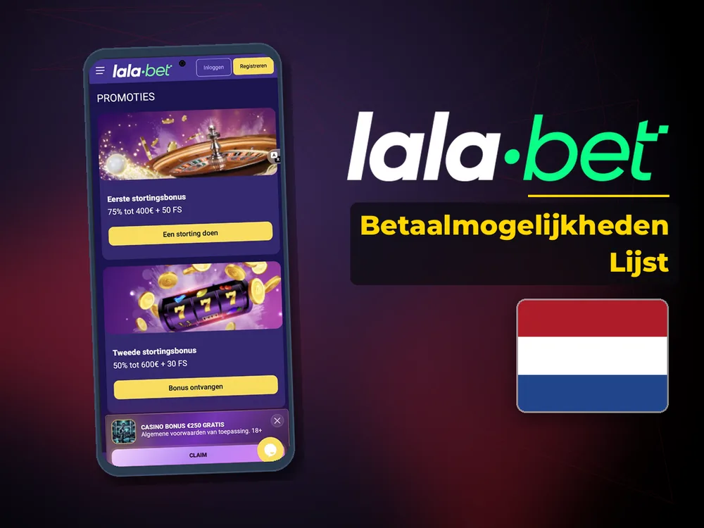 lalabet - Betaalmogelijkheden Lijst